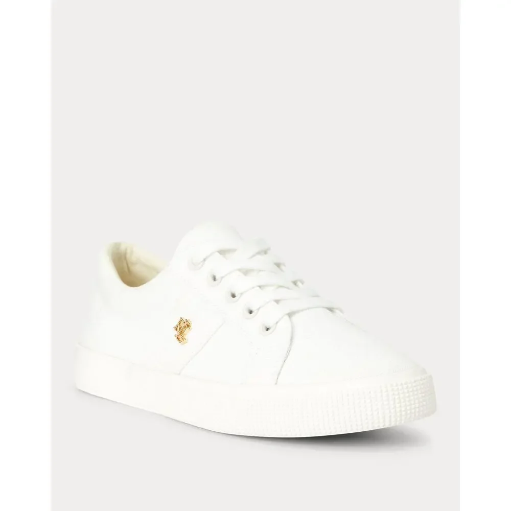 Ralph Lauren Janson Canvas Lace Up Sneaker - 9